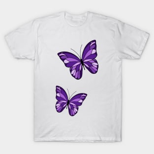 Purple Butterflies T-Shirt